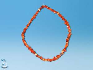 Kette Naturstein braun 44cm