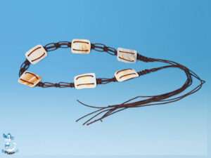 Gürtel Muschelrechteck längs 1 5 m