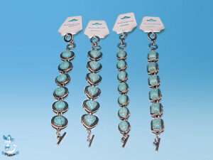 Armband Türkisstein in Metall 4-f