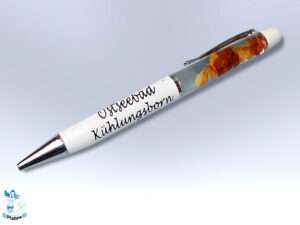 Kugelschreiber Bernstein Ostseebad Kühlungsborn