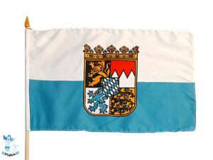 Stockflagge Bayern 45x30cm