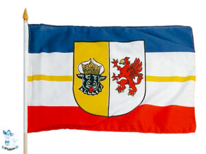 Stockflagge Mecklen -Vorp 45x30cm