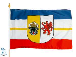 Stockflagge Mecklen -Vorp 45x30cm