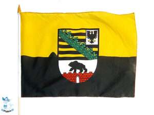 Stockflagge Sachsen-Anhalt 45x30cm