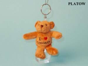 Plüsch Schlüsselanhänger Bär CUXHAVEN 10cm