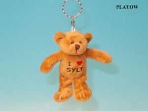 Plüsch Schlüsselanhänger Bär SYLT 10cm