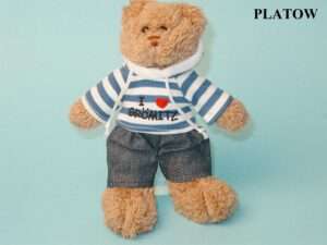 Plüsch Bär  P/H b/w GRÖMITZ 18cm