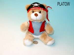 Plüsch Bär 8cm Mü /We Hamburg