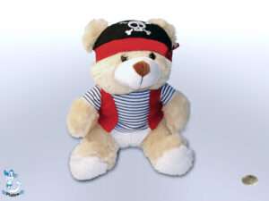 Plüsch PiratenBär  22cm Mü /We