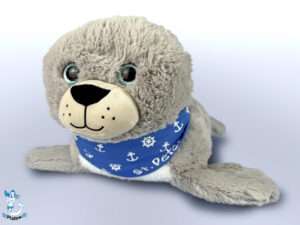 Plüsch Seehund 55cm versch. Ortsnamen
