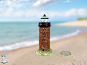 Leuchtturm Cuxhaven Keramik 10cm