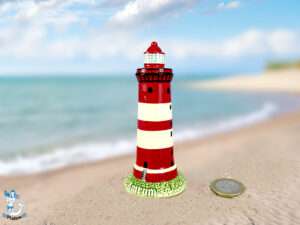 Leuchtturm Amrum Keramik 10cm