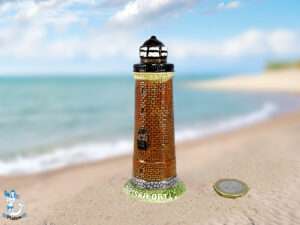 Leuchtturm Darsser Ort Keramik 10cm