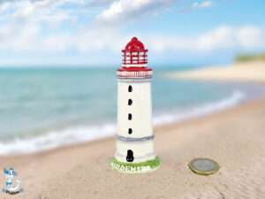 Leuchtturm Hiddensee Keramik 10cm