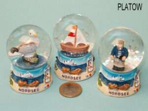 Schneekugel NORDSEE 3-f 4 5cm