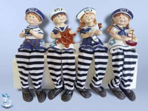 Marinekinder Baumelbeine 4f. 15cm SYLT