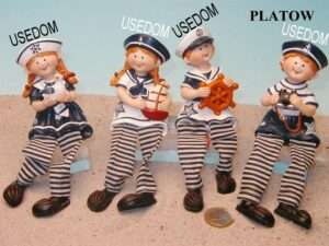 Marinekinder Baumelbeine 4-f 15cm USEDOM