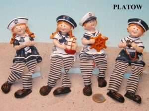 Figur Marinekinder Neutral Baumelbeine 4-f 15cm