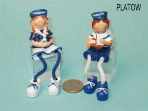 Figur Marinekinder Hamburg 2-f 10cm