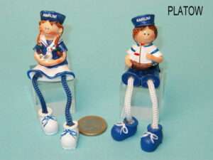 Figur Marinekinder Amrum 2-f 10cm