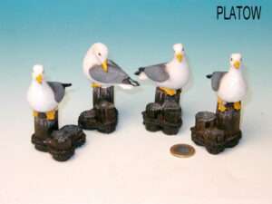 Möwe Poly ca 9 cm 4-f