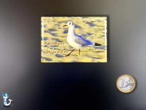 Magnet "Küstenqueen" 8x5,5cm