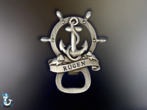 Magnet RÜGEN Flaschenöffner Anker Metall