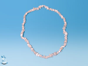 Kette Naturstein weiß 44cm