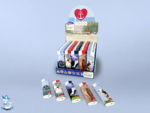 Feuerzeug I love Küste electr /Gas