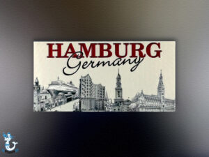 Bild Magnet Hamburg silber
