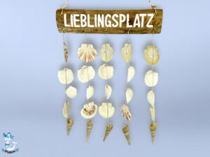 Muschelmobile "Lieblingsplatz" 30x35cm