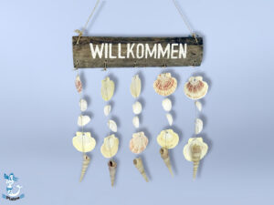 Muschelmobile "Willkommen" 30x35cm