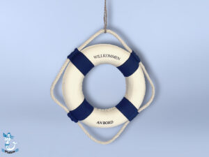 Rettungsring blau/weiß 15cm