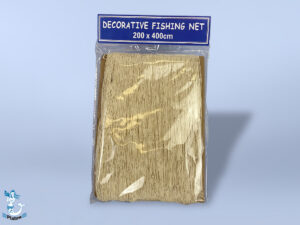 Fischernetz 2x4m dünn, natur