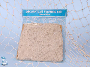 Netz: 1 2x2 5 m grob natur i Beutel