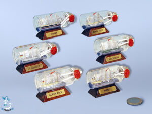 Buddelschiffe Minis 6 cm div. Modelle