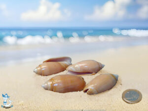 Muschel Olivia annul (pink Ol )ca 4-5cm