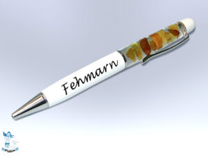 Kugelschreiber Bernstein Fehmarn