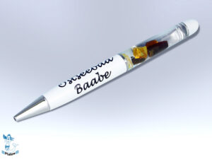 Kugelschreiber Bernstein Ostseebad Baabe