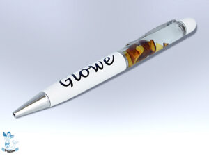 Kugelschreiber Bernstein Glowe