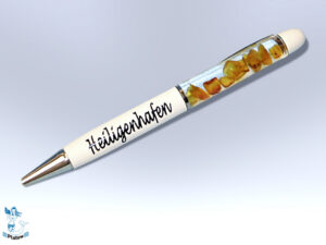 Kugelschreiber Bernstein Heiligenhafen
