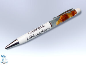Kugelschreiber Bernstein Ostseebad Kühlungsborn