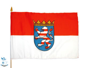 Stockflagge Hessen 45x30cm