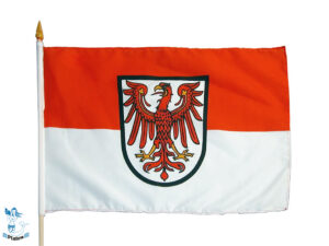 Stockflagge Brandenburg 45x30cm
