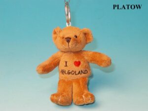 Plüsch Schlüsselanhänger Bär HELGOLAND 10cm