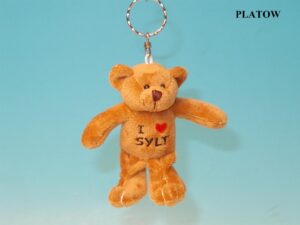 Plüsch Schlüsselanhänger Bär SYLT 10cm