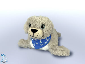 Plüsch Seehund 27cm versch. Ortsnamen