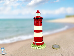 Leuchtturm Amrum Keramik 10cm