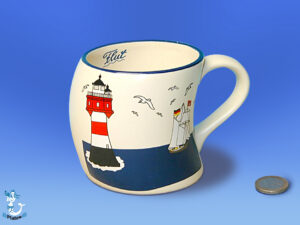 Gravurbecher Leuchtturm 9cm