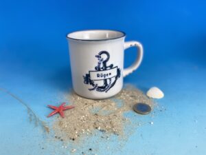 Vintage Becher "Rügen"